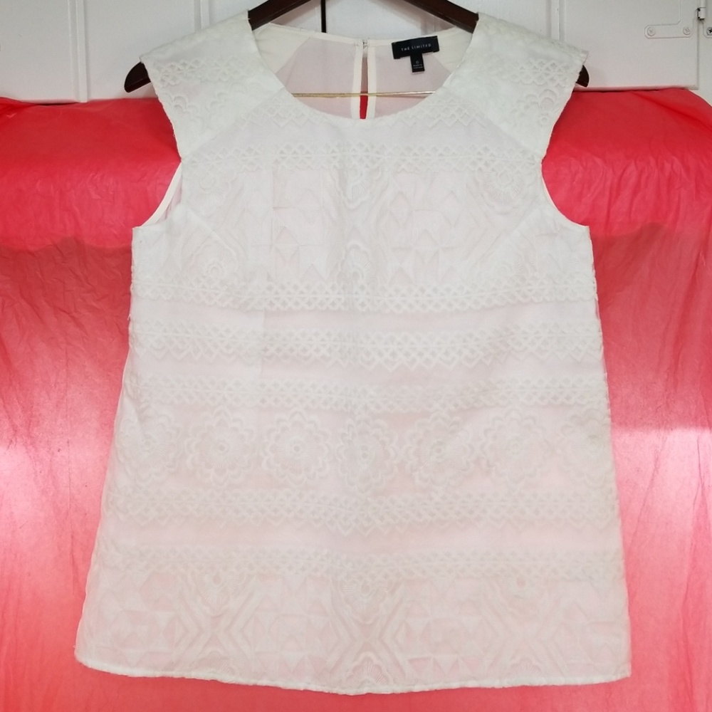 The Limited white tank